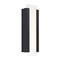 Dweled Fiction 14in LED Indoor and Outdoor Wall Light 3000K in Black WS-W119 - alternate 1